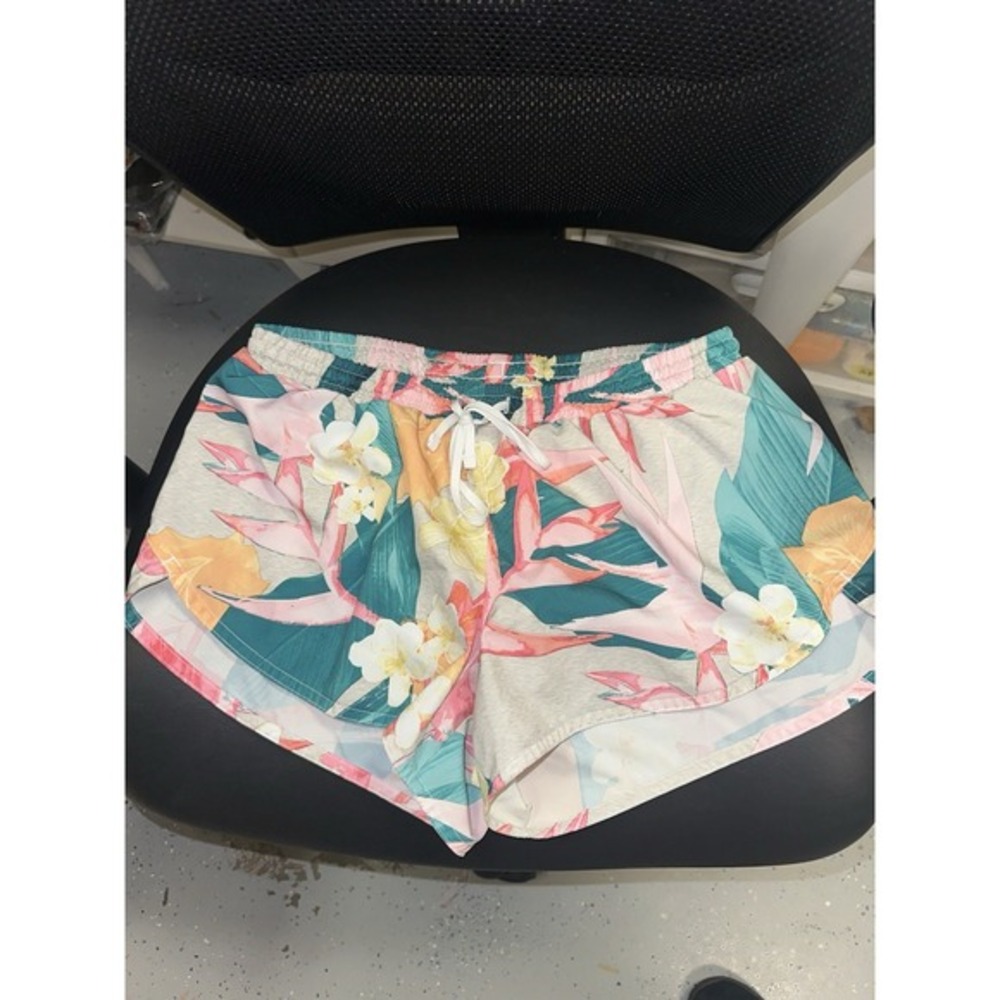 Old Navy Shorts Go dry size small floral athletic comfy sleep shorts drawstring